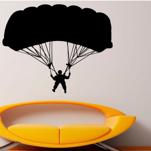 Skydiving Waterproof Wall Sticker