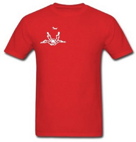 Top Tee Graphic Printed Skydiver
