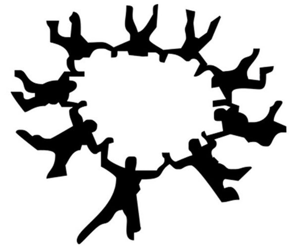 Parachute Vinyl Decal Car Truck Sticker