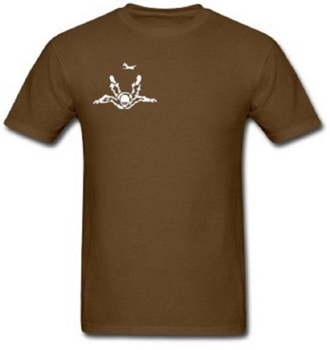 Top Tee Graphic Printed Skydiver