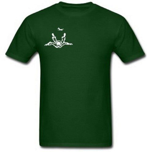 Top Tee Graphic Printed Skydiver